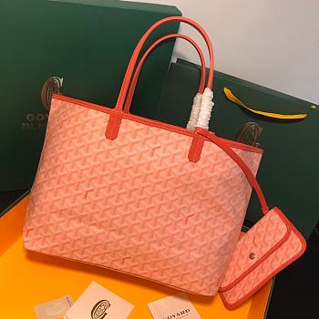 Kitlife Goyard Saint Louis PM Light Orange tote bag - 28 cm x 15 cm x 34 cm