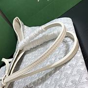 Kitlife Goyard Saint Louis PM White tote bag - 28 cm x 15 cm x 34 cm - 3