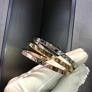 	 Ktilife Cartier Love Diamond Bracelet Small Model - 3.65mm - gold/silver/rose gold - 4