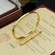 Ktilife Cartier Love Bracelet Small Model - 3.65mm - gold/silver/rose gold  - 2