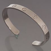 	 Kitlife Cartier Love Cuff Open Bracelet - 6.2mm - silver - 1