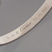 	 Kitlife Cartier Love Cuff Open Bracelet - 6.2mm - silver - 2