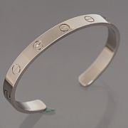 	 Kitlife Cartier Love Cuff Open Bracelet - 6.2mm - silver - 4