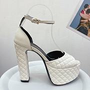 Kitlife YSL Quilted Tass sandals 95 white - 4