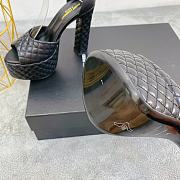 	 Kitlife YSL Quilted Tass sandals 95 black - 5