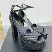 	 Kitlife YSL Quilted Tass sandals 95 black - 4