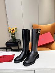 Kitlife Valentino Vlogo Boots Black Leather - 5