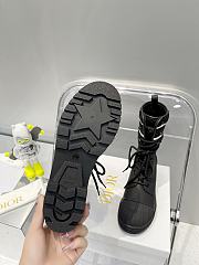 KITLIFE DIOR D-MAJOR ANKLE BOOT Black Calfskin and Lambskin Wool 2 - 2