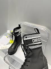 KITLIFE D-MAJOR ANKLE BOOT Black Technical Fabric and Black Calfskin - 5