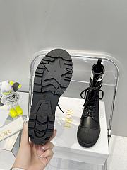KITLIFE D-MAJOR ANKLE BOOT Black Technical Fabric and Black Calfskin - 2