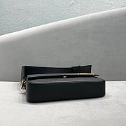 Kitlife Jacquemus Black Le Carinu Leather Shoulder Bag - 19x13x3.5cm - 3