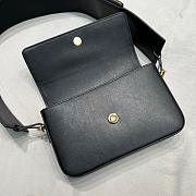 Kitlife Jacquemus Black Le Carinu Leather Shoulder Bag - 19x13x3.5cm - 5