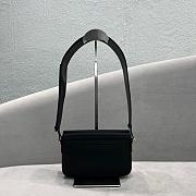 Kitlife Jacquemus Black Le Carinu Leather Shoulder Bag - 19x13x3.5cm - 6