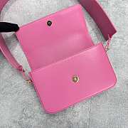 	 Kitlife Jacquemus Light Pink Le Carinu Leather Shoulder Bag - 19x13x3.5cm - 4