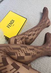 Kitlife Fendi TIGHTS Beige nylon pantyhose - 3