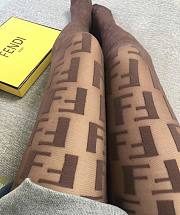 Kitlife Fendi TIGHTS Beige nylon pantyhose - 2