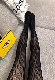 	 Kitlife Fendi TIGHTS F logo Black - 1