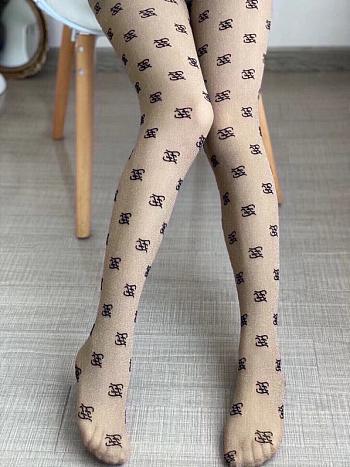 	 Kitlife Fendi First Logo Tights beige