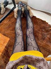 Kitlife Gucci GG Ebony tights black/white - 2