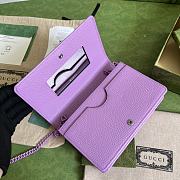 	 Kitlife Gucci GG Marmont small chain bag purple - 20x 12.5x 4cm - 4