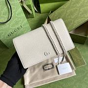 	 Kitlife Gucci GG Marmont small chain bag white - 20x 12.5x 4cm - 1