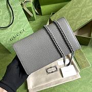 	 Kitlife Gucci GG Marmont small chain bag grey - 20x 12.5x 4cm - 4