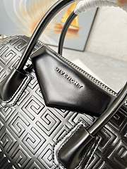 	 Kitlife Givenchy 4G Antigona black leather top handle bag - 330 - 2