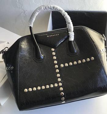 	 Kitlife Givenchy Antigona Soft Bag Studded Leather Small - 33*27*20cm