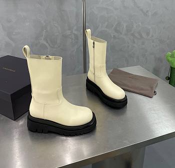 	 Kitlife Bottega Veneta Lug White Boots