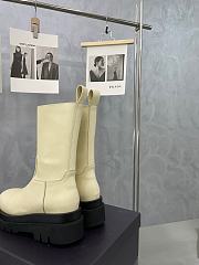 	 Kitlife Bottega Veneta Lug White Boots - 5