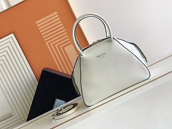 	 Kitlife Prada Small leather Prada Supernova white handbag - 25.5X18X13.5cm