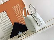 	 Kitlife Prada Small leather Prada Supernova white handbag - 25.5X18X13.5cm - 4