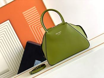 	 Kitlife Prada Small leather Prada Supernova green handbag - 25.5X18X13.5cm