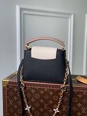 Kitlife Louis Vuitton CAPUCINES BB Black Taurillon leather with chain - 21 x 14 x 8cm - 3