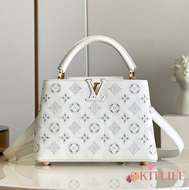 Kitlife Louis Vuitton Capucines CAPUCINES BB Broderie Anglaise - M20742 - 27 x 18 x 9 cm - 1