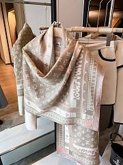 Kitlife Louis Vuitton Monogram Denim Shawl - 180*70cm - 3