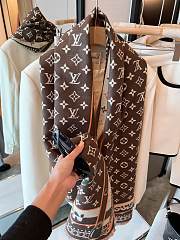 Kitlife Louis Vuitton Monogram Denim Shawl - 180*70cm - 4