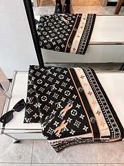 Kitlife Louis Vuitton Monogram Denim Shawl - 180*70cm - 5