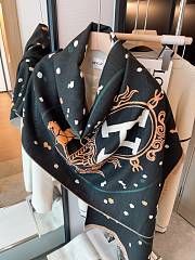 Kitlife Hermes VIF Argent Scarf - 180x70cm - 5