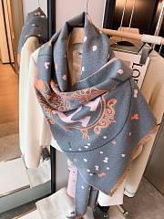 Kitlife Hermes VIF Argent Scarf - 180x70cm - 3