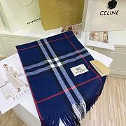 Kitlife Burberry Silk Scarf Plaid Print - 180x70cm - 2