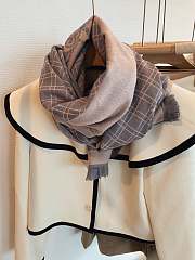 Kitlife Burberry Scarf - black/orange/red/pink - 180x70cm - 4