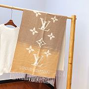 Kitlife Louis Vuitton Reykjavik Gradient Cashmere Scarf with Iconic Monogram - 60x190cm - 4