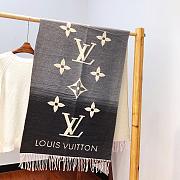 Kitlife Louis Vuitton Reykjavik Gradient Cashmere Scarf with Iconic Monogram - 60x190cm - 3
