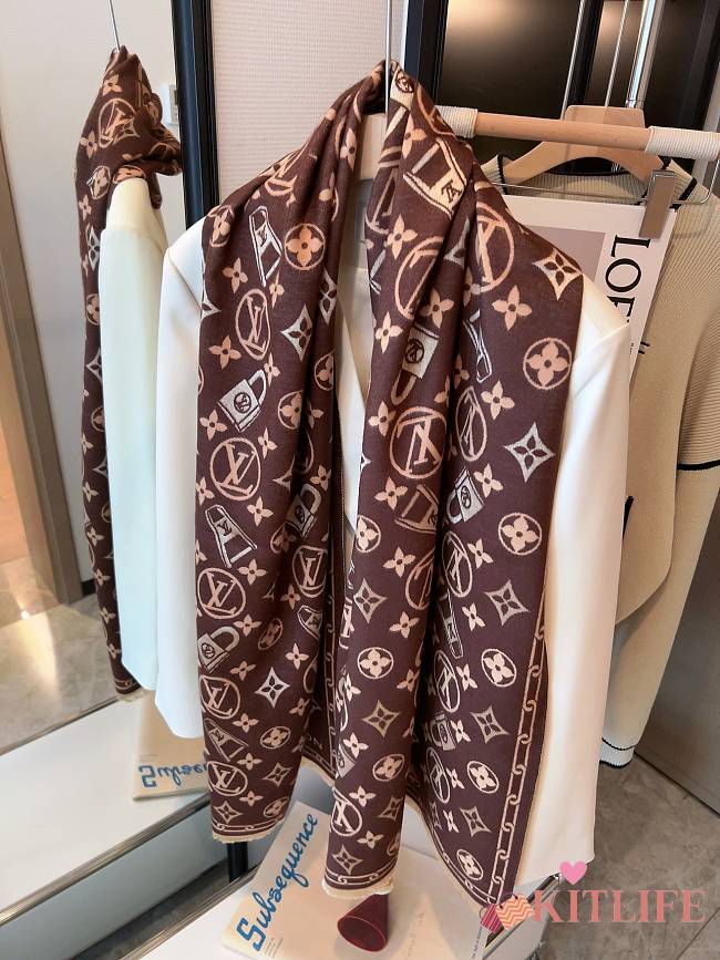Kitlife Louis Vuitton Long Scarf - 5 colors - 1