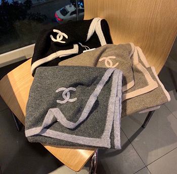 Kitlife Chanel Scarf CC Cashmere - 200x75cm