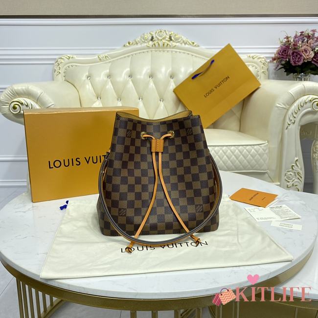 Kitlife Louis Vuitton Neonoe MM Damier Safran - N40213 - 26 x 26 x 17.5 cm - 1