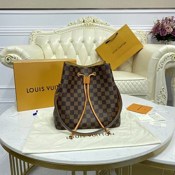 Kitlife Louis Vuitton Neonoe MM Damier Safran - N40213 - 26 x 26 x 17.5 cm