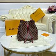 	 Kitlife Louis Vuitton Neonoe MM Damier Cherry Berry - N40198 - 26 x 26 x 17.5 cm - 1