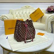 	 Kitlife Louis Vuitton Neonoe MM Damier Cherry Berry - N40198 - 26 x 26 x 17.5 cm - 5